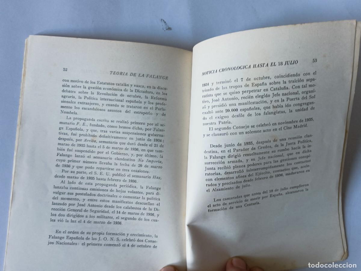 Libros: Lote dos libros Falange, a&ntilde;os 40. - Foto 8