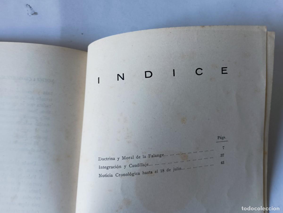 Libros: Lote dos libros Falange, a&ntilde;os 40. - Foto 9