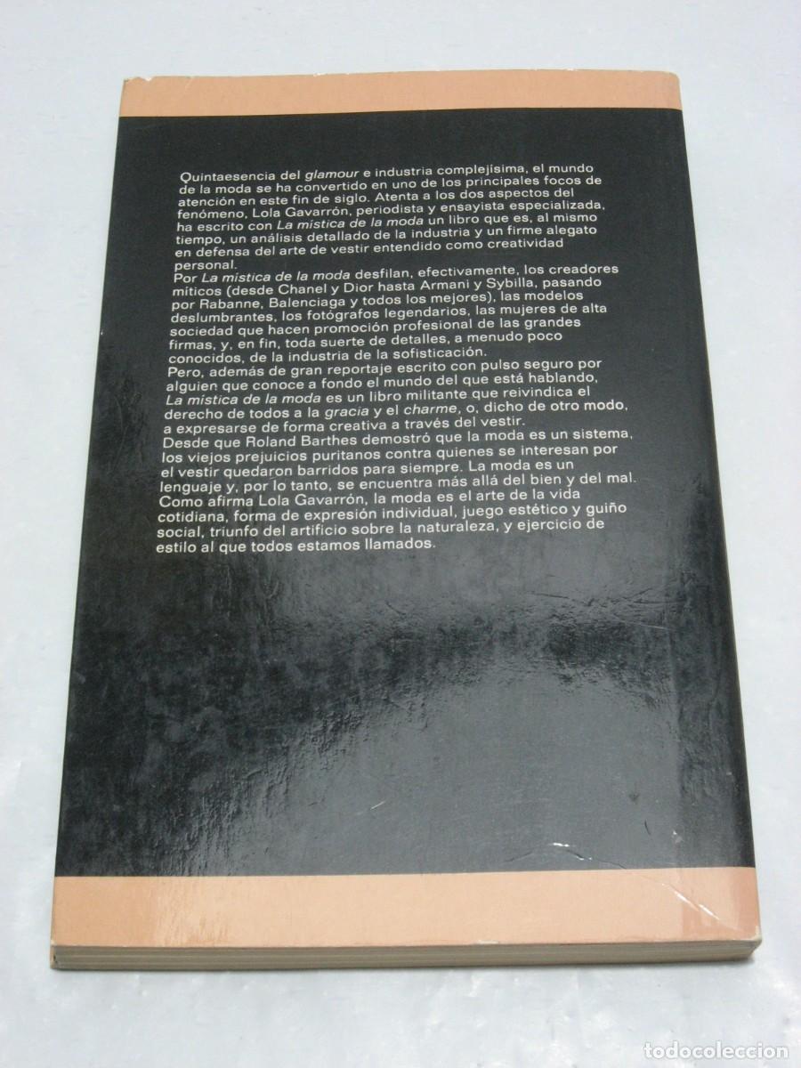Libros: LA M&Iacute;STICA DE LA MODA - Lola Gavarr&oacute;n - Foto 3