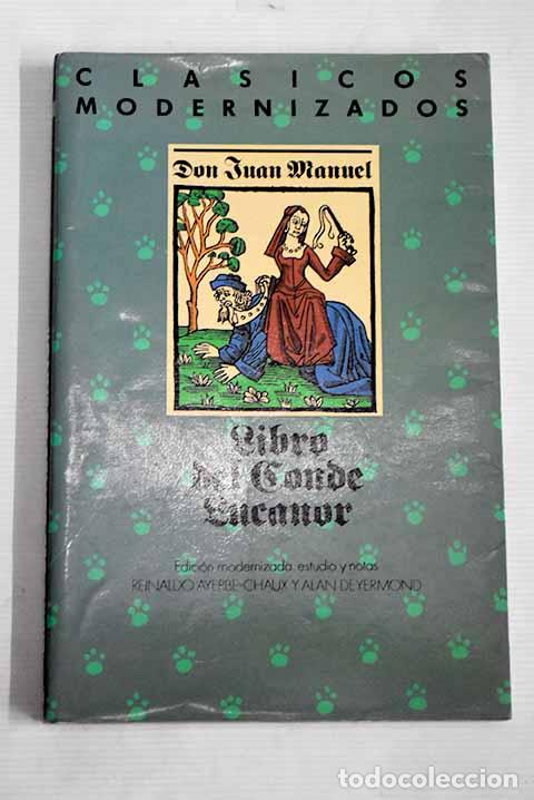 Libros: Libro del Conde Lucanor.- Don Juan Manuel - Foto 1