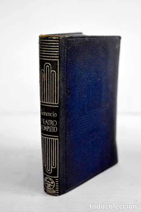 Libros: Teatro completo: Terencio.- Terencio - Foto 1