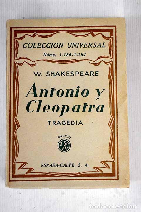 Libros: Antonio y Cleopatra: tragedia.- Shakespeare, William - Foto 1