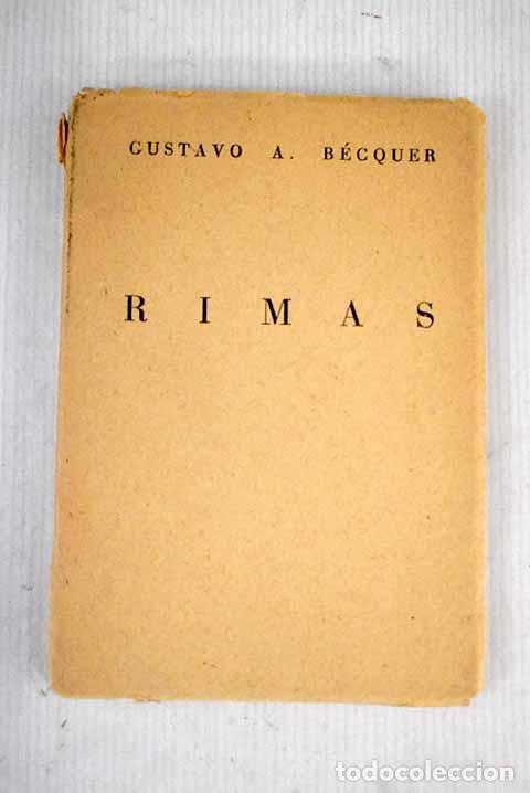 Libros: Rimas: B&eacute;cquer, Gustavo Adolfo.- B&eacute;cquer, Gustavo Adolfo - Foto 1
