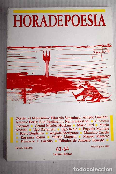 Libros: Hora de poes&iacute;a, 63-64 - Foto 1