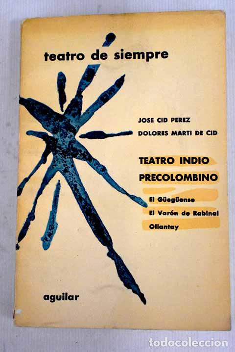 Libros: Teatro indio precolombino - Foto 1