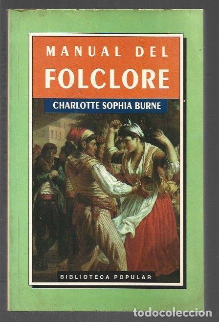 Libros: MANUAL DEL FOLCLORE - BURNE, CHARLOTTE SOPHIA - Foto 1