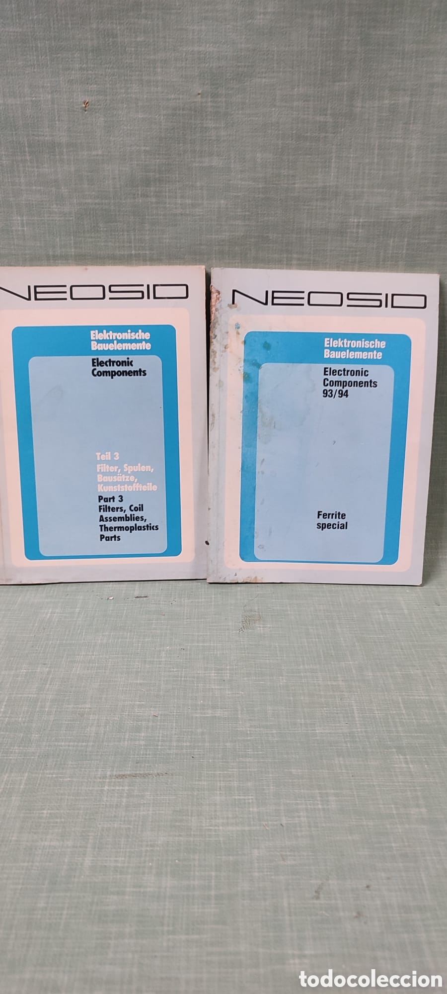 Libros: 14Dos antiguos libros de electr&oacute;nica Neosio, a&ntilde;os 90