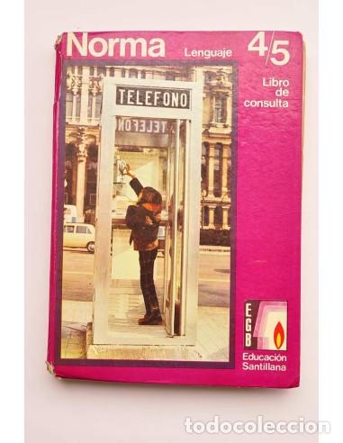 Libros: Norma 4/5. Lenguaje. Libro de consulta - AUTORES VARIOS - Foto 1