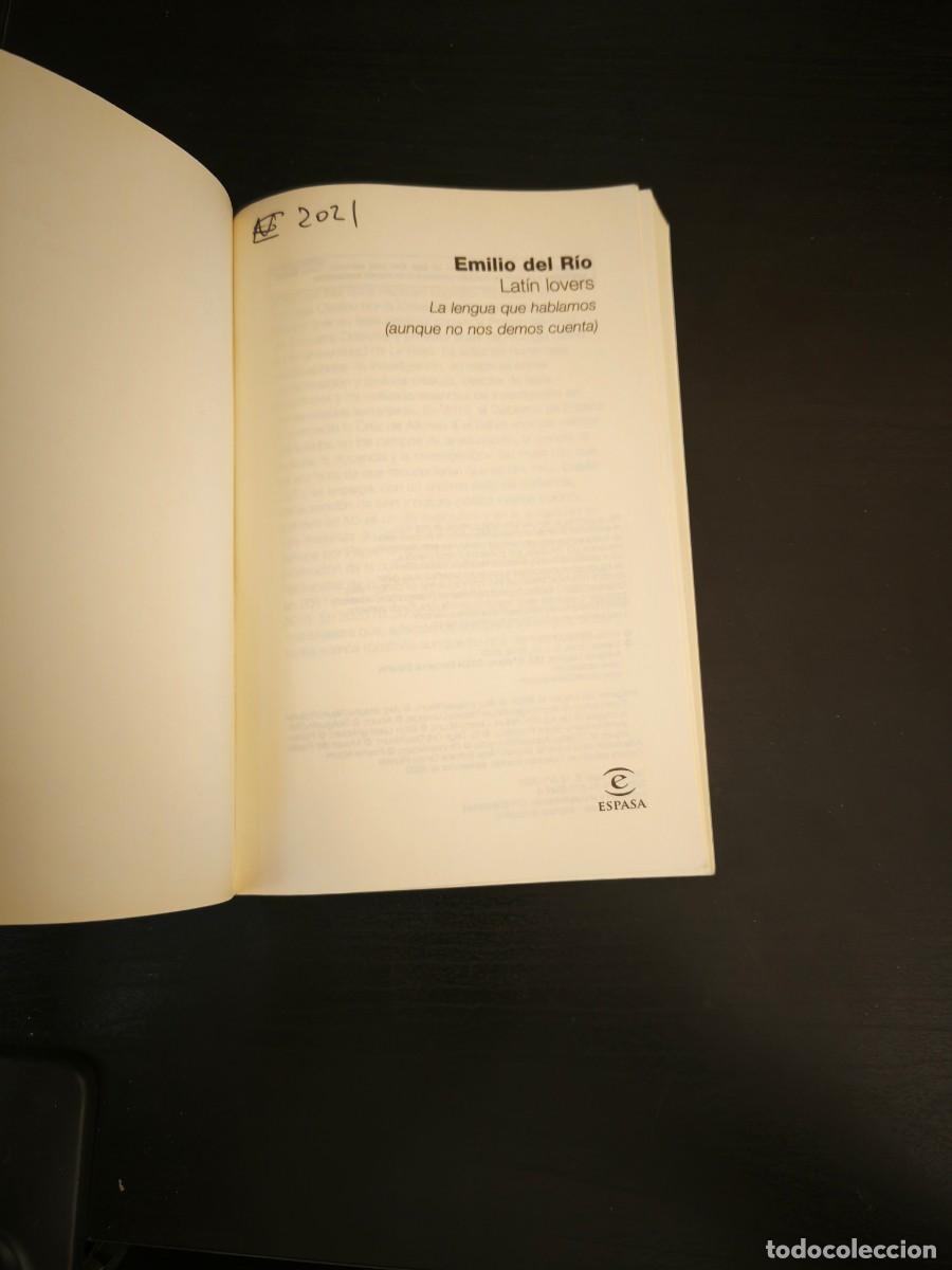 Libros: Lat&iacute;n lover - Emilio del R&iacute;o - Foto 2