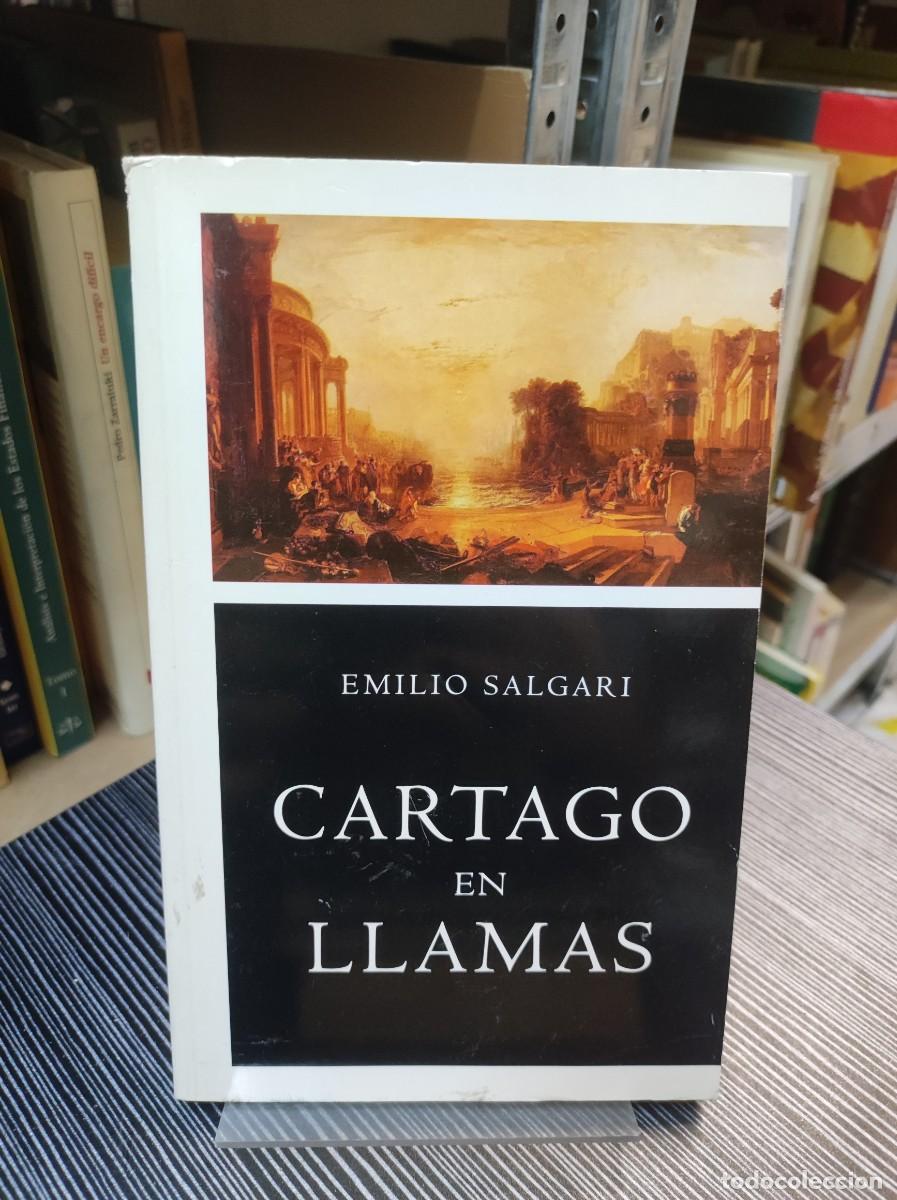 Libros: CARTAGO EN LLAMAS EMILIO SALGARI - Foto 1