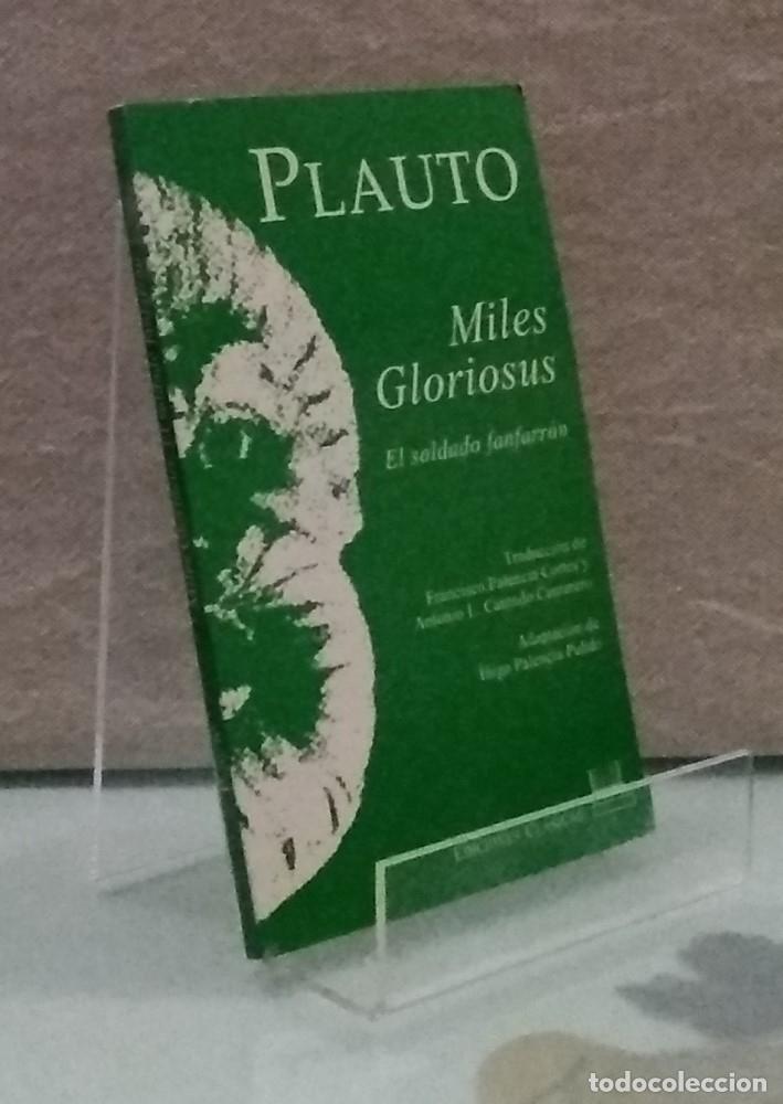 Libros: Miles gloriosus. El soldado fanfarr&oacute;n - Plauto - Foto 1