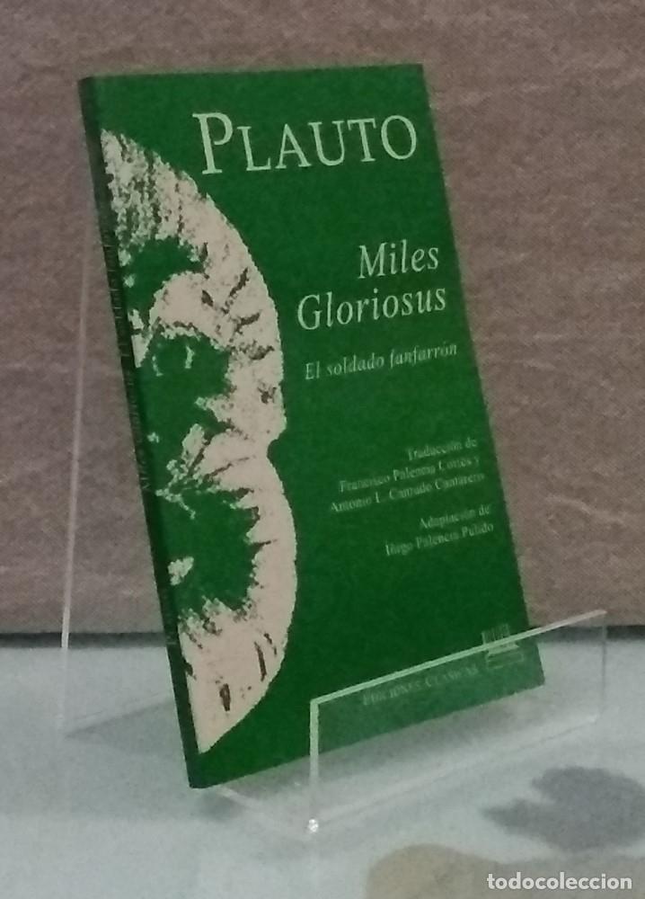Libros: Miles gloriosus. El soldado fanfarr&oacute;n - Plauto - Foto 1