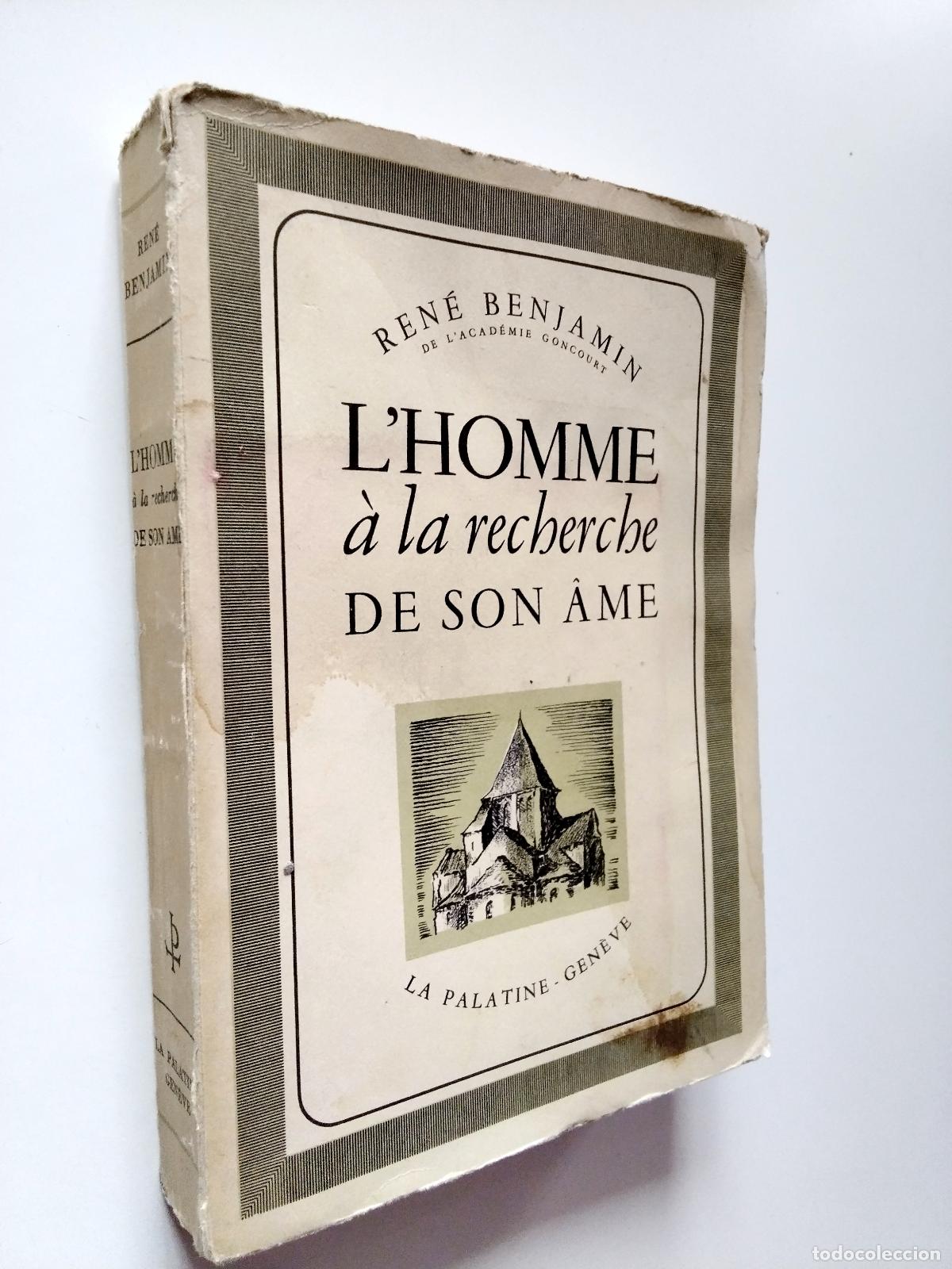 Libros: Ren&eacute; Benjamin - LHomme &agrave; la recherche de son &agrave;me - Foto 1