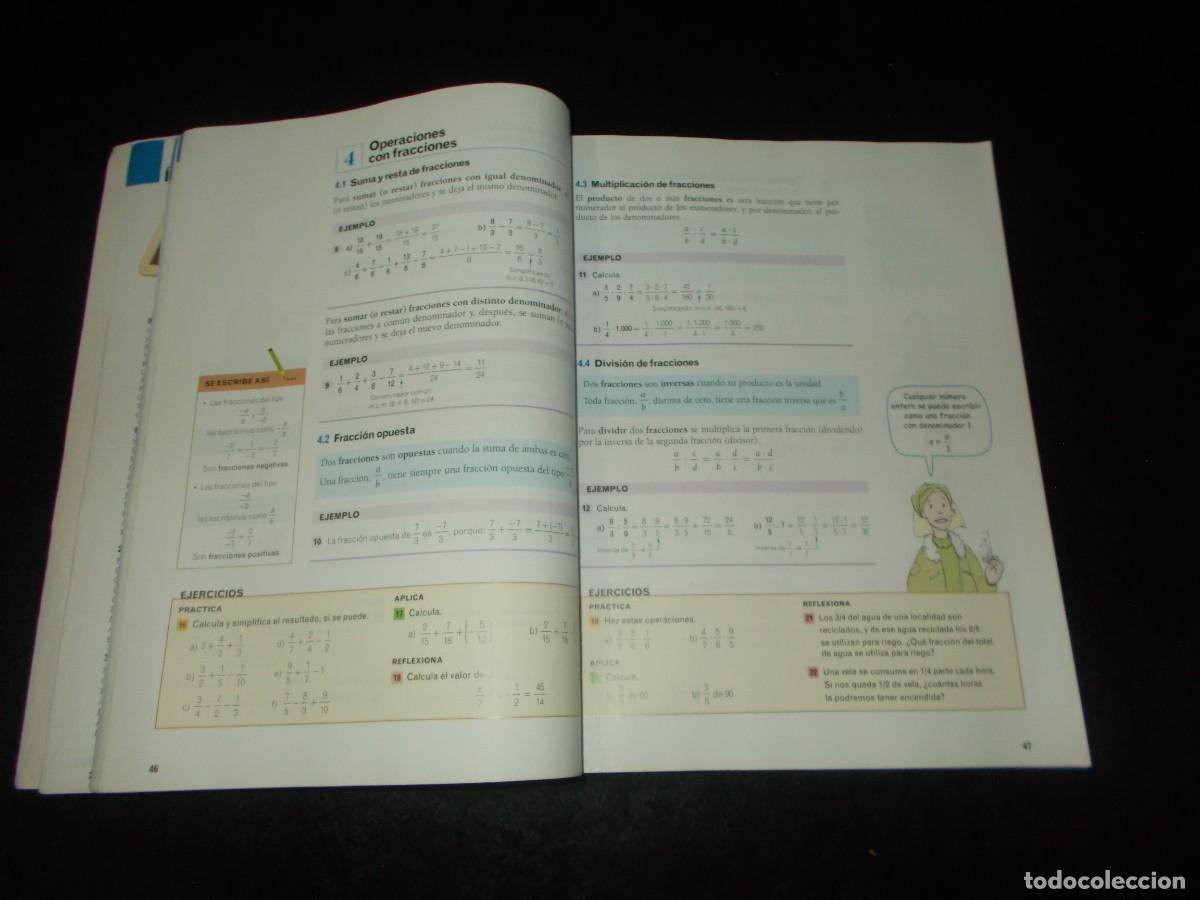 Libros: MATEM&Aacute;TICAS 2 ESO 2&ordm; Secundaria. Santillana 2008. Libro de Texto Escolar - Foto 4