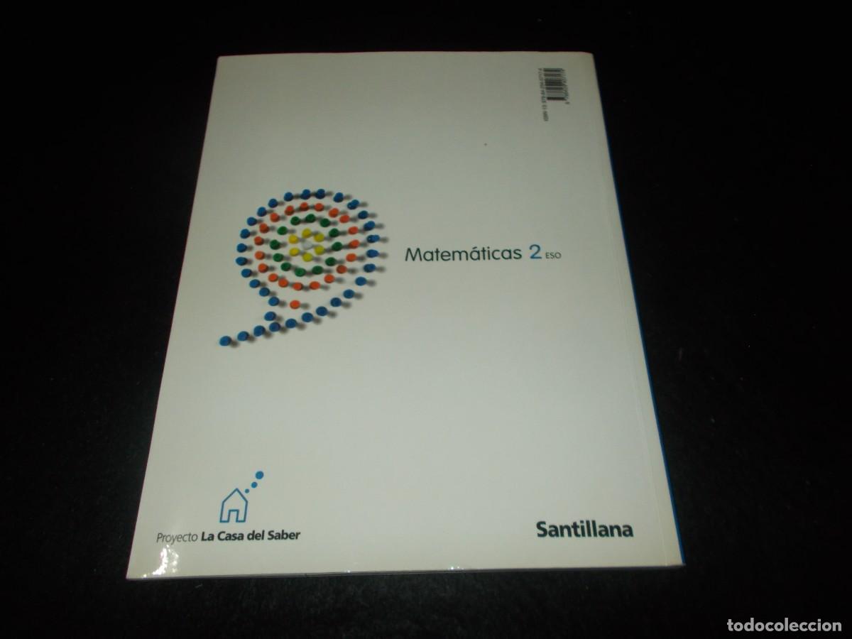 Libros: MATEM&Aacute;TICAS 2 ESO 2&ordm; Secundaria. Santillana 2008. Libro de Texto Escolar - Foto 8