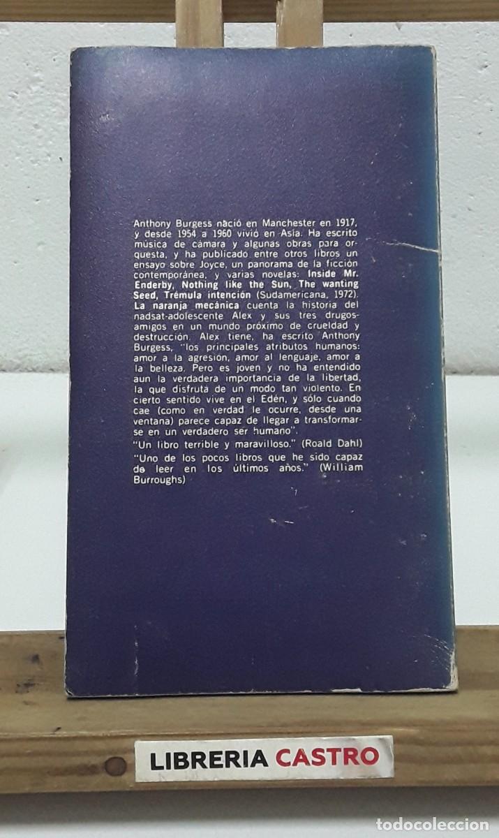 Libros: La naranja mec&aacute;nica - Anthony Burgess - Foto 3