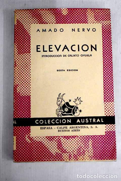 Libros: Elevaci&oacute;n: Nervo, Amado.- Nervo, Amado - Foto 1