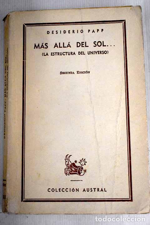 Libros: M&aacute;s all&aacute; del sol: Papp, Desiderio.- Papp, Desiderio - Foto 1