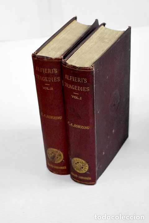 Libros: The tragedies complete.- Alfieri, Vittorio - Foto 1