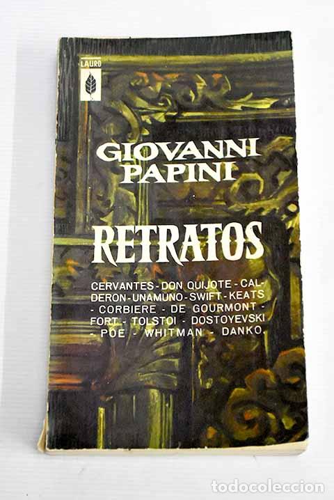 Libros: Retratos: Papini, Giovanni.- Papini, Giovanni - Foto 1