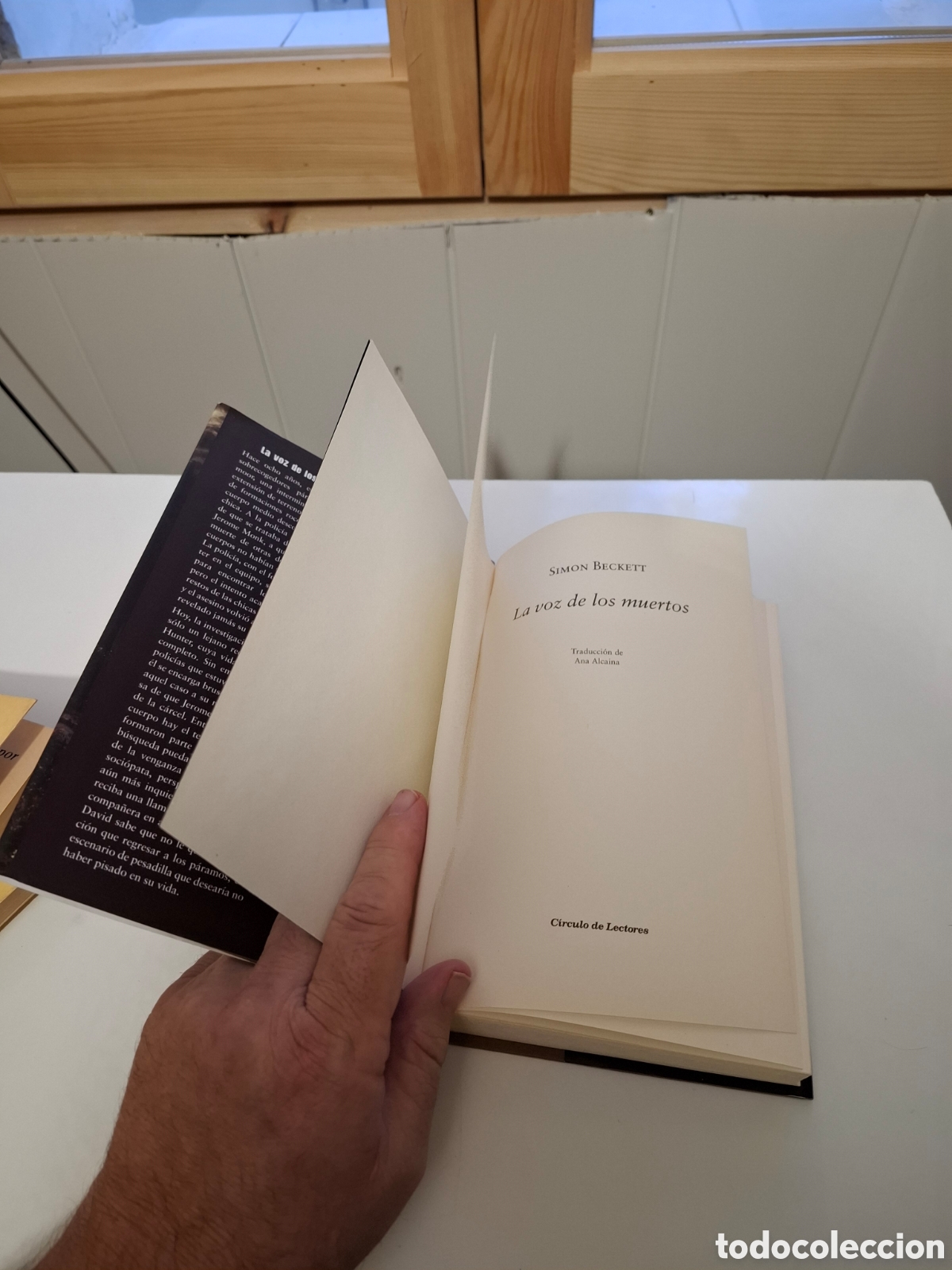 Libros: L26. La Voz De Los Muertos - Simon Beckett, C&iacute;rculo De Lectores 2013. - Foto 4