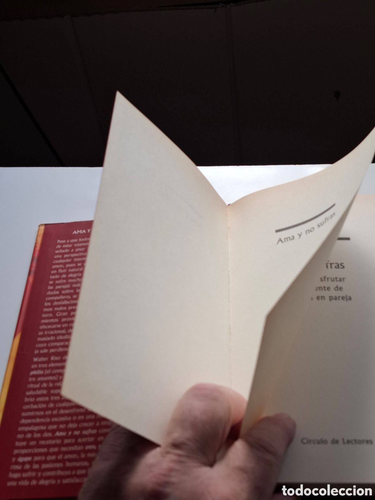 Libros: L29. Ama Y No Sufras - Walter Riso, C&iacute;rculo De Lectores 2005. - Foto 4