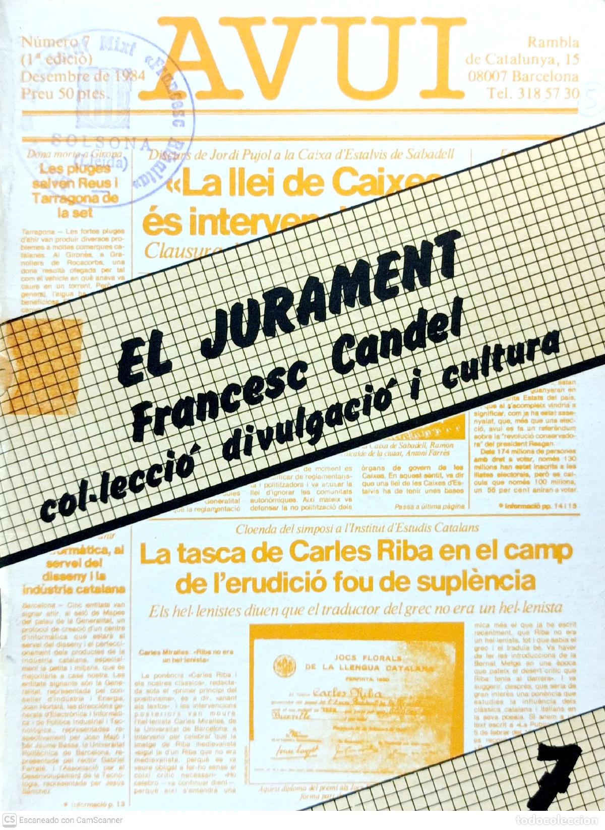 Libros: El Jurament - Francesc Candel - Foto 1