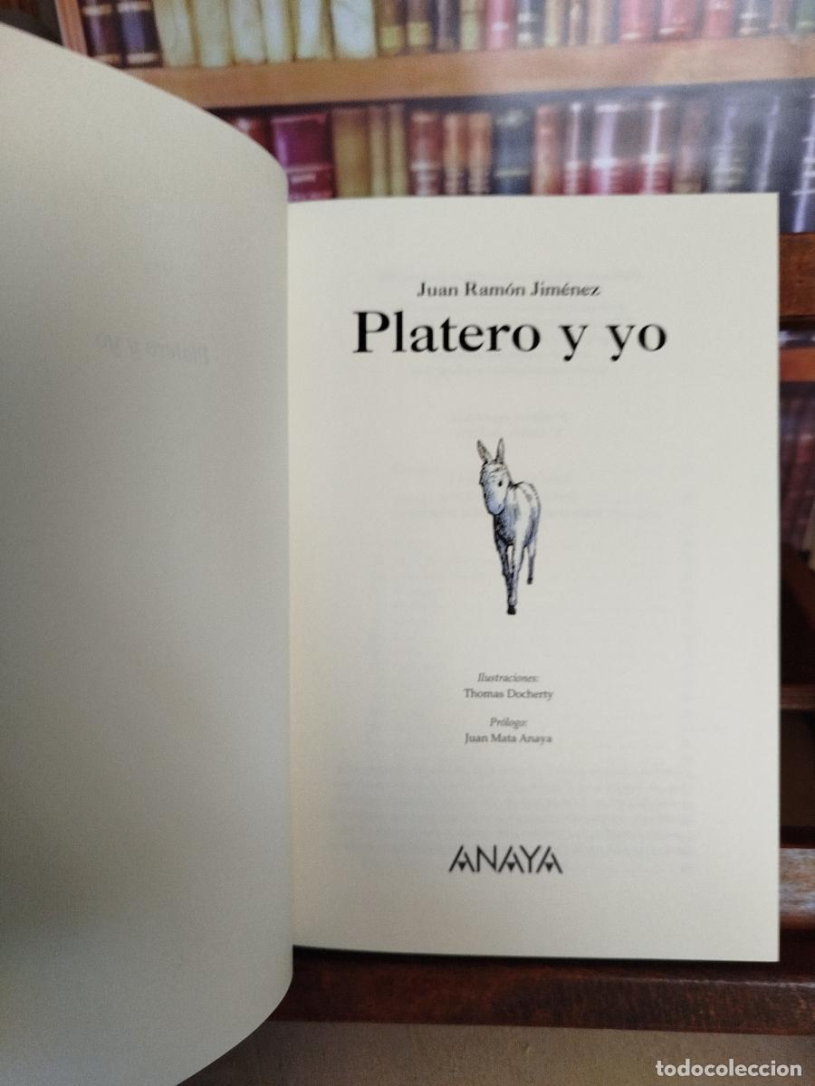Libros: Platero y yo - Jim&eacute;nez, Juan Ram&oacute;n (1881-1958) - Foto 5
