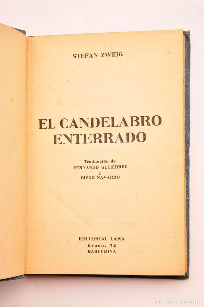Libros: El candelabro enterrado - ZWEIG, Stefan?????? - Foto 2