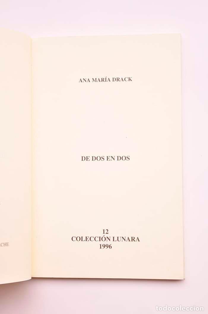 Libros: De dos en dos - DRACK, Ana Mar&iacute;a - Foto 2