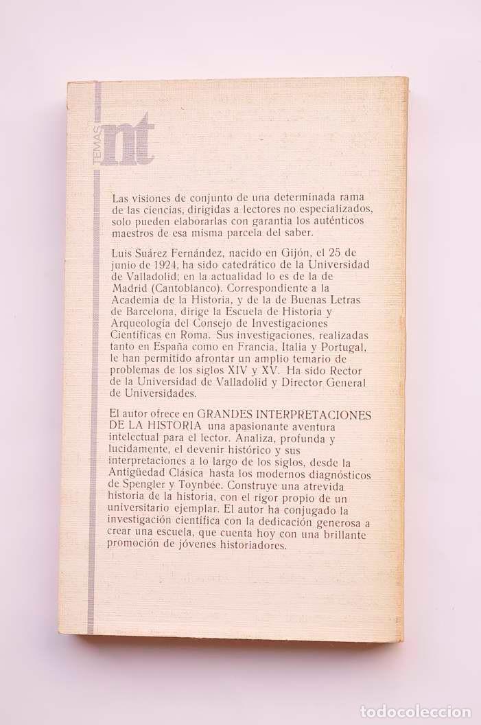 Libros: Grandes interpretaciones de la historia - SU&Aacute;REZ, Luis - Foto 3