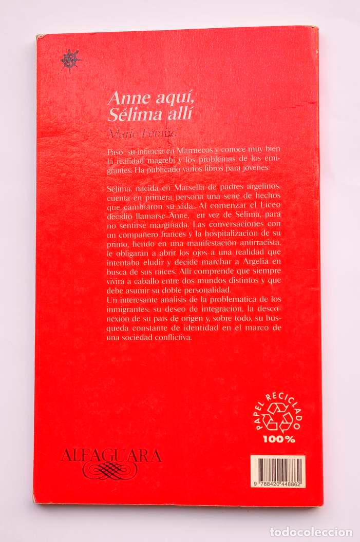 Libros: Anne aqu&iacute;, S&eacute;lima all&iacute; - F&Eacute;RAUD, Marie - Foto 3