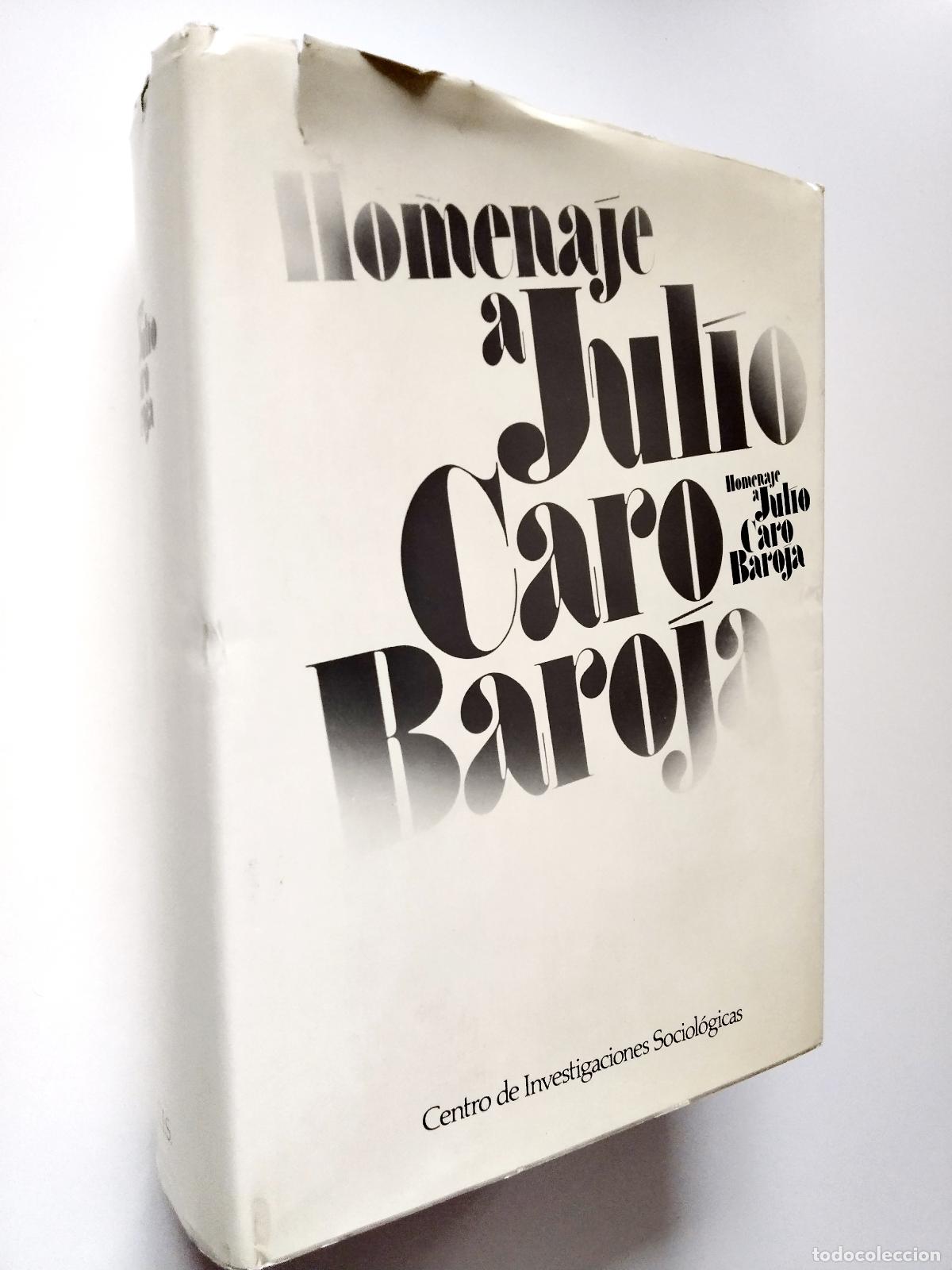 Libros: VV. AA. - Homenaje a Julio Caro Baroja - Foto 1