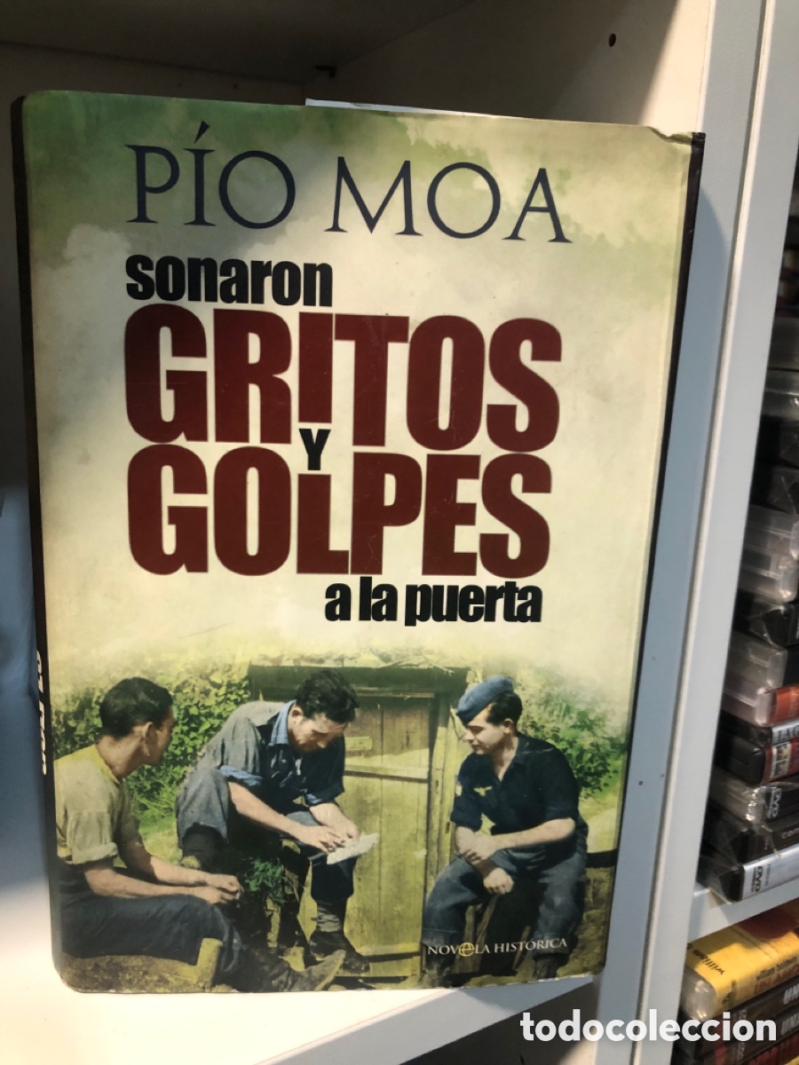 Libros: Sonaron Gritos y golpes a la puerta PIO MOA