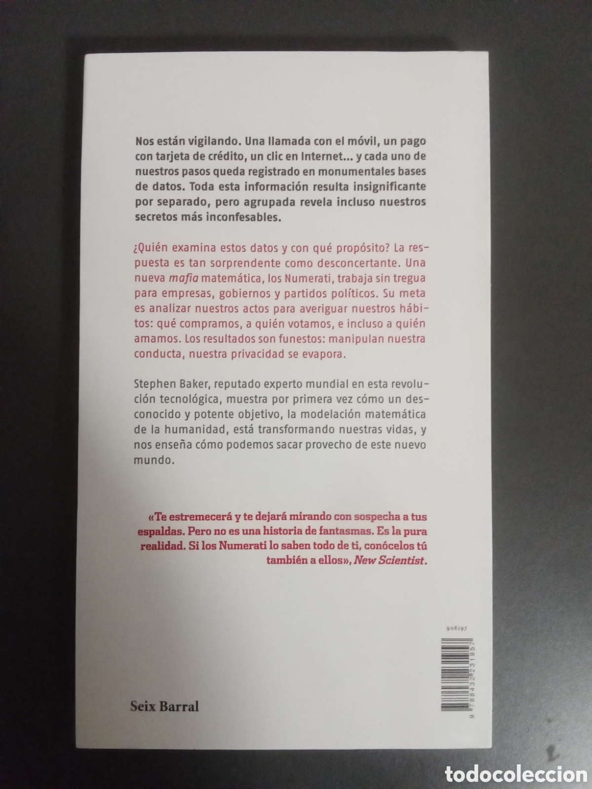 Libros: Numerati. Lo saben todo de ti. Stephen baker - Foto 2
