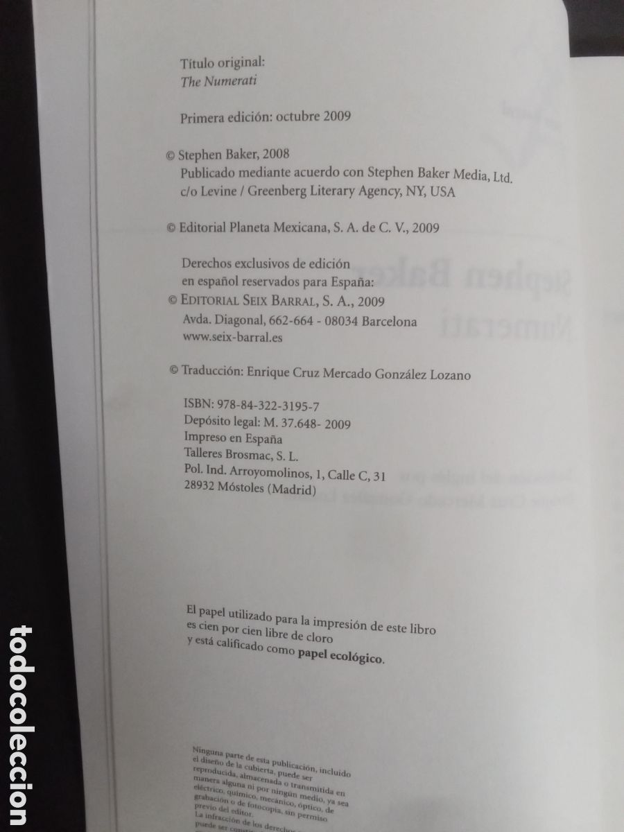 Libros: Numerati. Lo saben todo de ti. Stephen baker - Foto 5