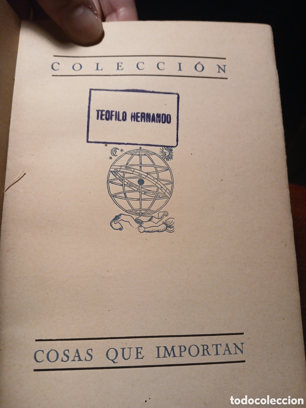 Libros: Romanticismo de los sellos de correos, Max Buttner (ejemplar que perteneci&oacute; a Te&oacute;filo Hernando) - Foto 4