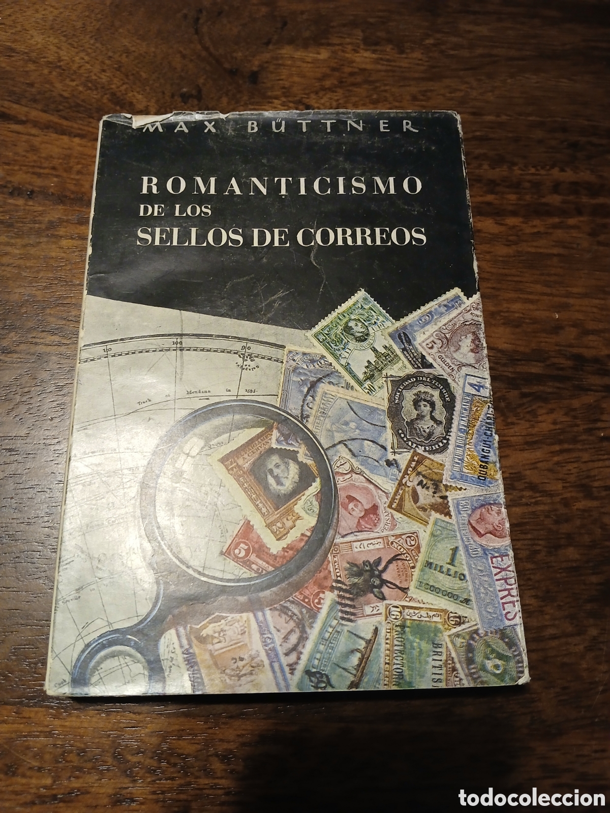 Libros: Romanticismo de los sellos de correos, Max Buttner (ejemplar que perteneci&oacute; a Te&oacute;filo Hernando) - Foto 1