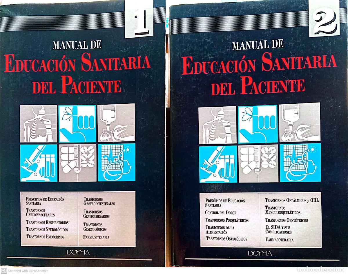 Libros: Manual de educaci&oacute;n sanitaria del paciente 1 y 2 - VVAA - Foto 1