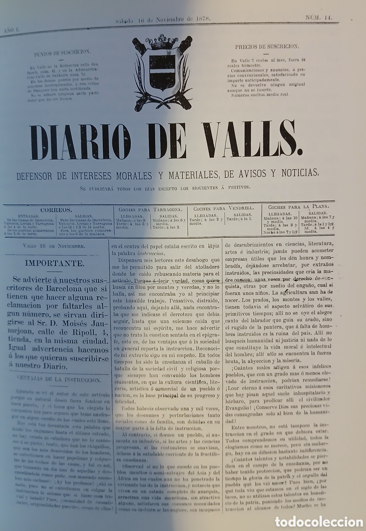 Libros: La Premsa de Valls al segle XIX - Foto 4