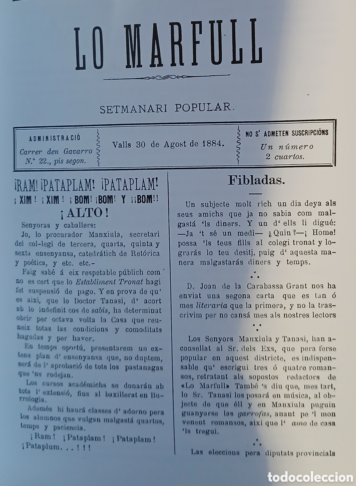 Libros: La Premsa de Valls al segle XIX - Foto 6