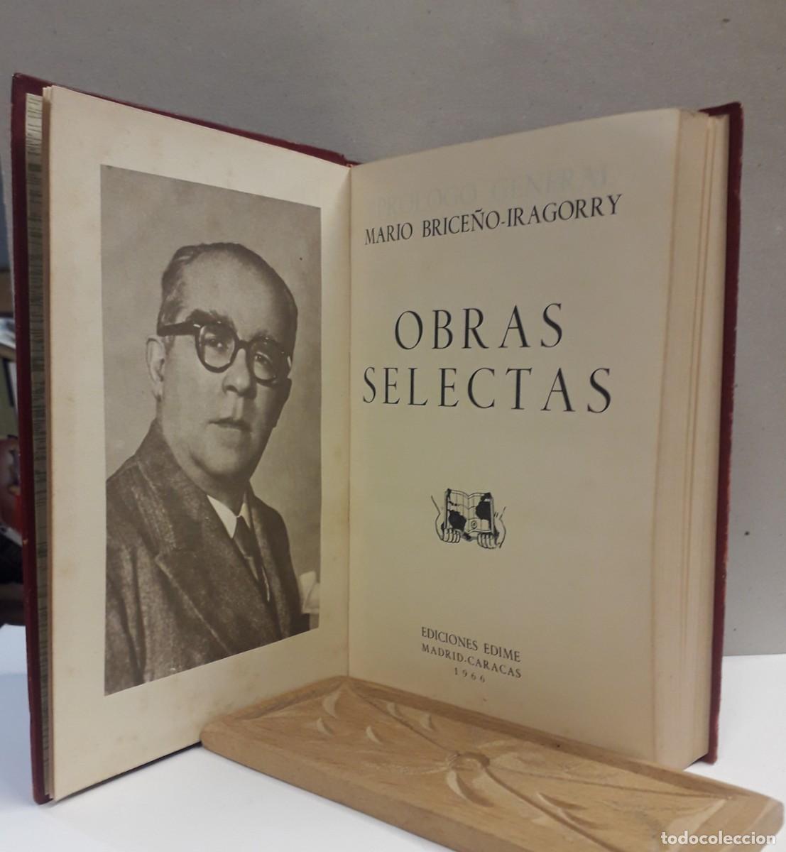 books: Mario Brice&ntilde;o-Iragorry.- - Obras Selectas. (Pr&oacute;logo del propio autor)..-