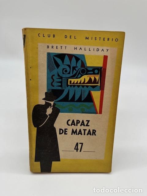 Libros: HALLIDAY, Brett. - Capaz de matar. - Foto 1