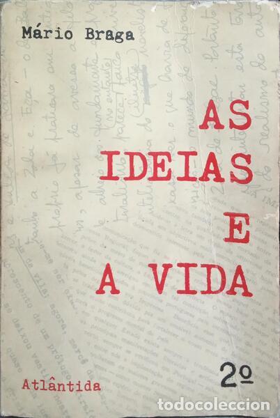 Libros: BRAGA. (M&aacute;rio) - AS IDEIAS E A VIDA 2.&ordm;. - Foto 1