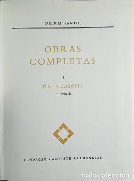 Libros: SANTOS. (Delfim) - OBRAS COMPLETAS. - Foto 2