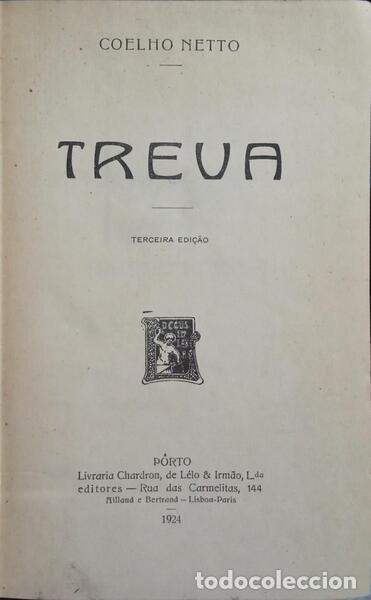 Libros: COELHO NETO. (Henrique Maximiano) - TREVA. - Foto 1