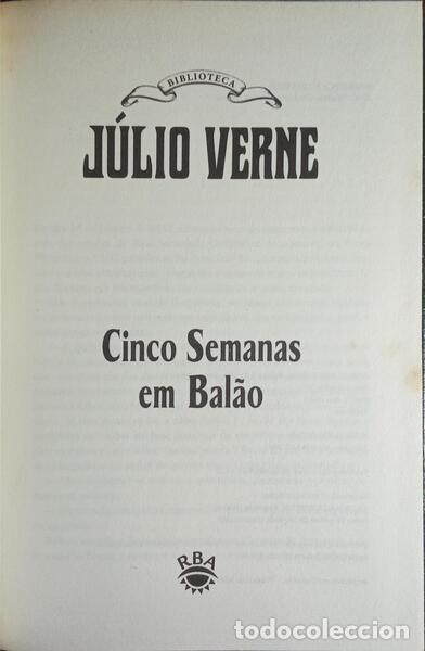 Libros: VERNE. (Jules) - CINCO SEMANAS EM BAL&Atilde;O. - Foto 2
