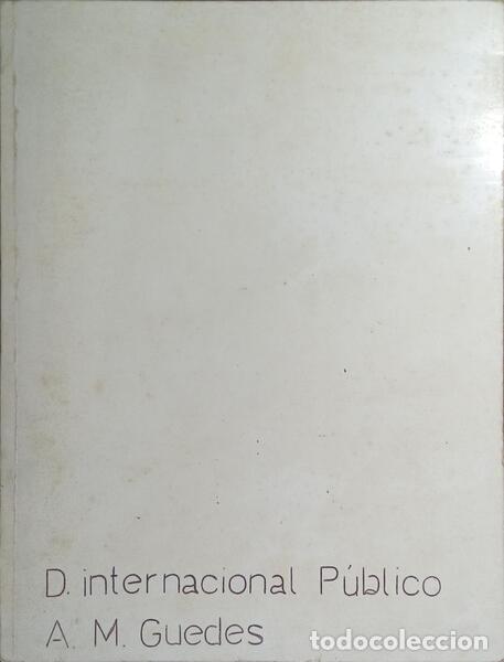 Libros: MARQUES GUEDES. (Armando) - DIREITO INTERNACIONAL P&Uacute;BLICO. - Foto 1