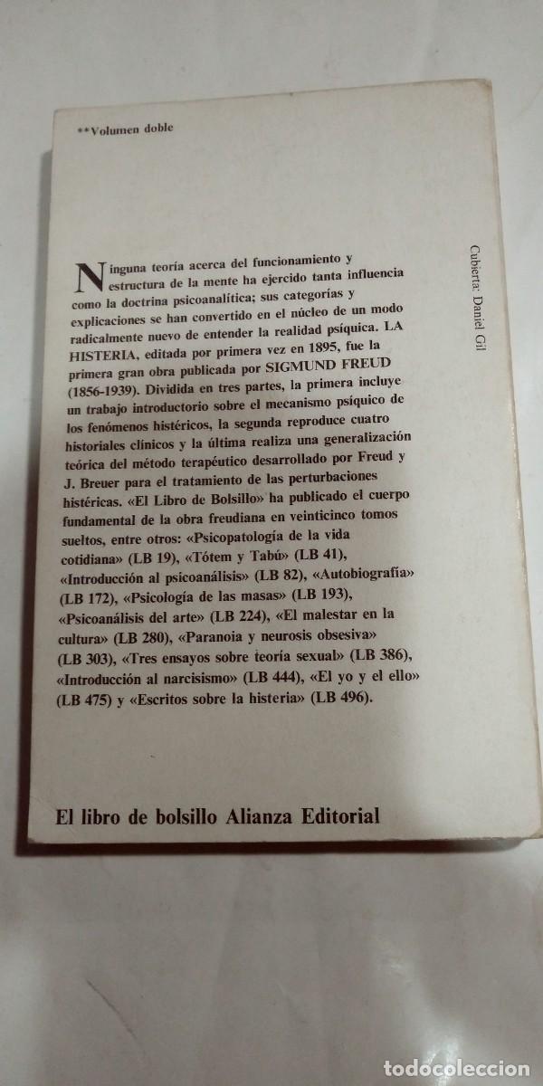 Libros: La histeria Sigmund Freud - Foto 2