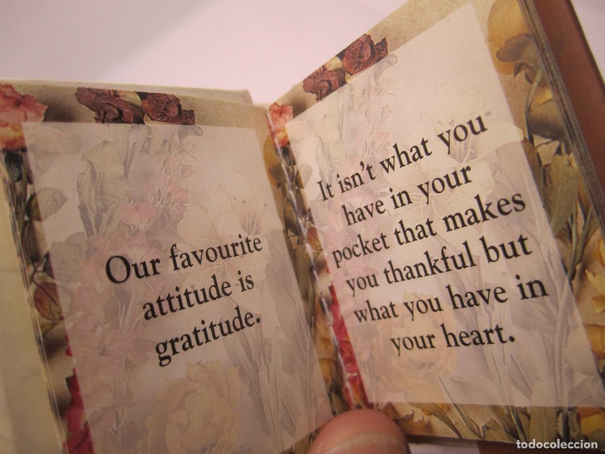 Libros: mini libro thank you 5 x 6 cm - Foto 2